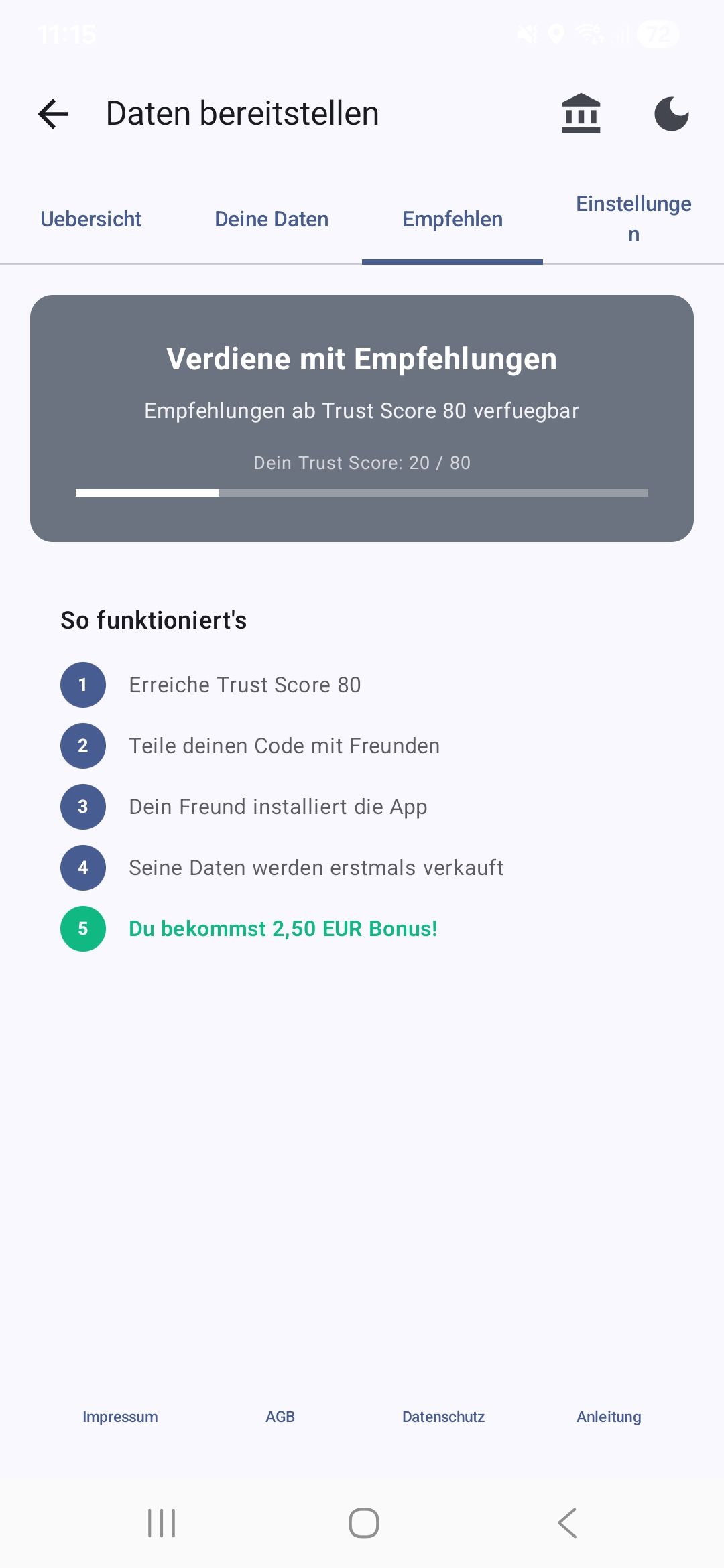 Empfehlungsprogramm